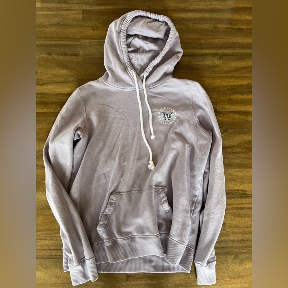 purple butterfly hollister hoodie